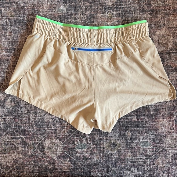 Fabletics Running Set | Tan Lime Green Cobalt Blue | Women's M | Athleisure - Picture 7 of 14